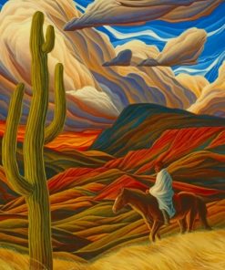 Arizona Monument Desert Paint By Numbers
