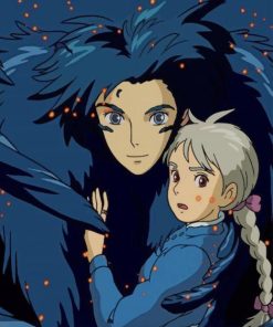 Howl's Moving Castle Paint By Numbers