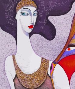 Abstract Woman by Vlad Safronov Paint By Numbers