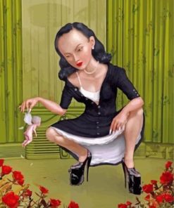 Angelic Woman Paint By Numbers