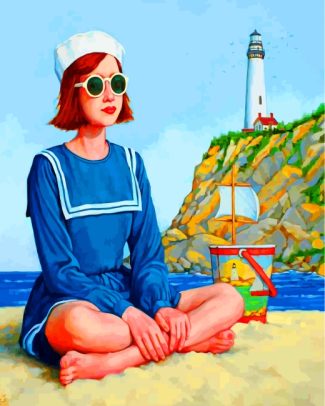 Summer Vibes Woman Paint By Numbers