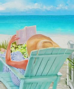Summer Reading Bliss Paint By Numbers