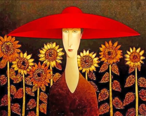 woman-illustration-paint-by-number-1