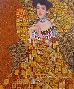 Golden Woman Creativity Paint By Numbers
