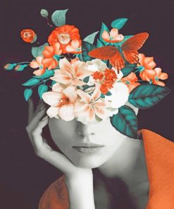 Floral Women Paint By Numbers