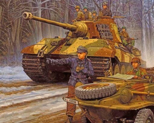 ww2-german-tiger-tank-paint-by-numbers