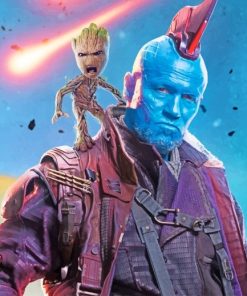 Guardians Marvel Paint By Numbers