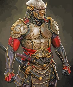 Yoshimitsu Samurai Warriors Paint By Numbers