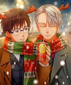 Yuri On Ice Anime Art Paint By Numbers